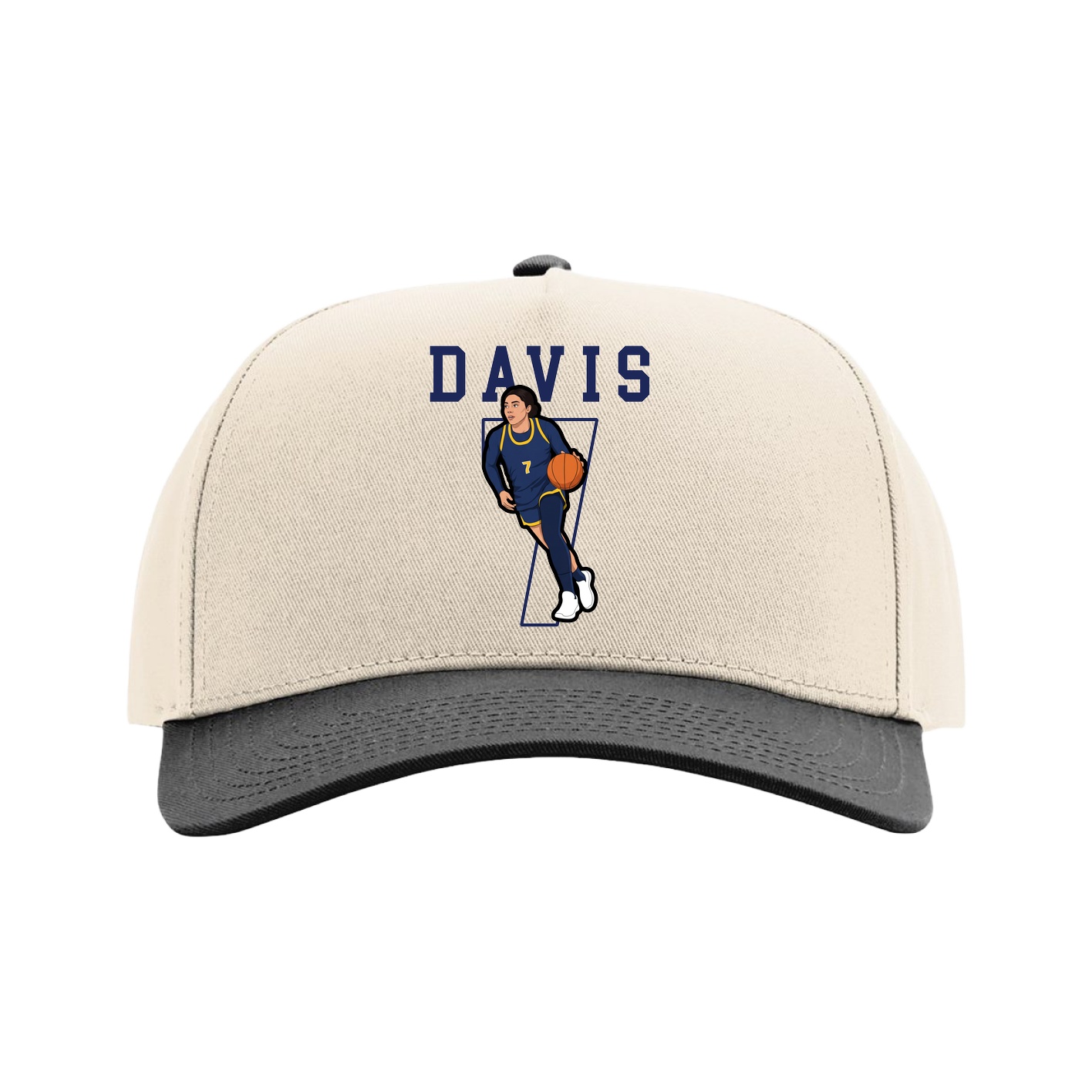 Full Fabric Five-Panel Champ Cap