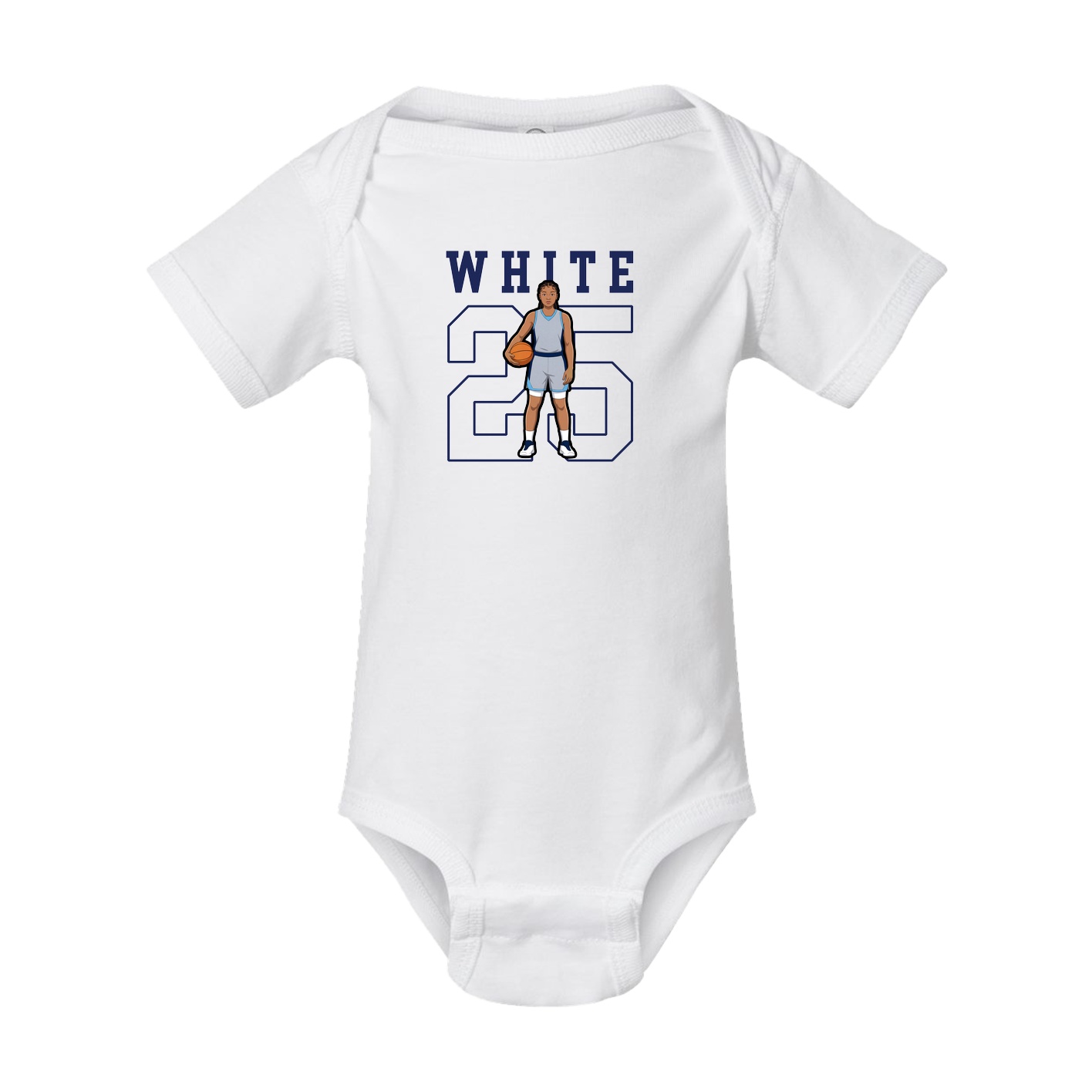 Baby Onesie — Shirsey in White