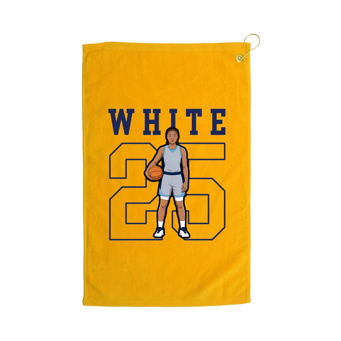 Golf Towel — Shirsey in Gold