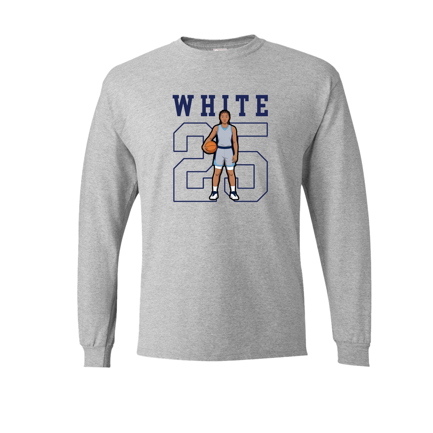 Long Sleeve Tee — Shirsey in Grey