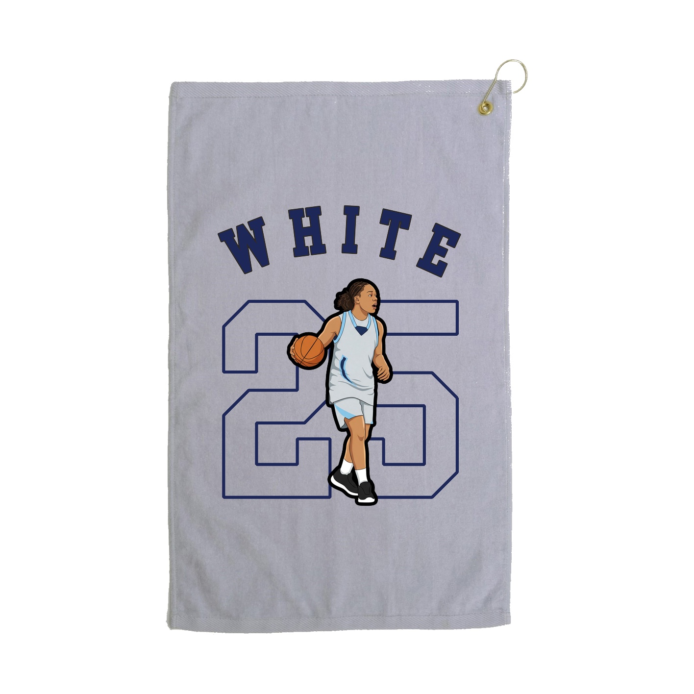 Golf Towel — Shirsey Arch in Grey