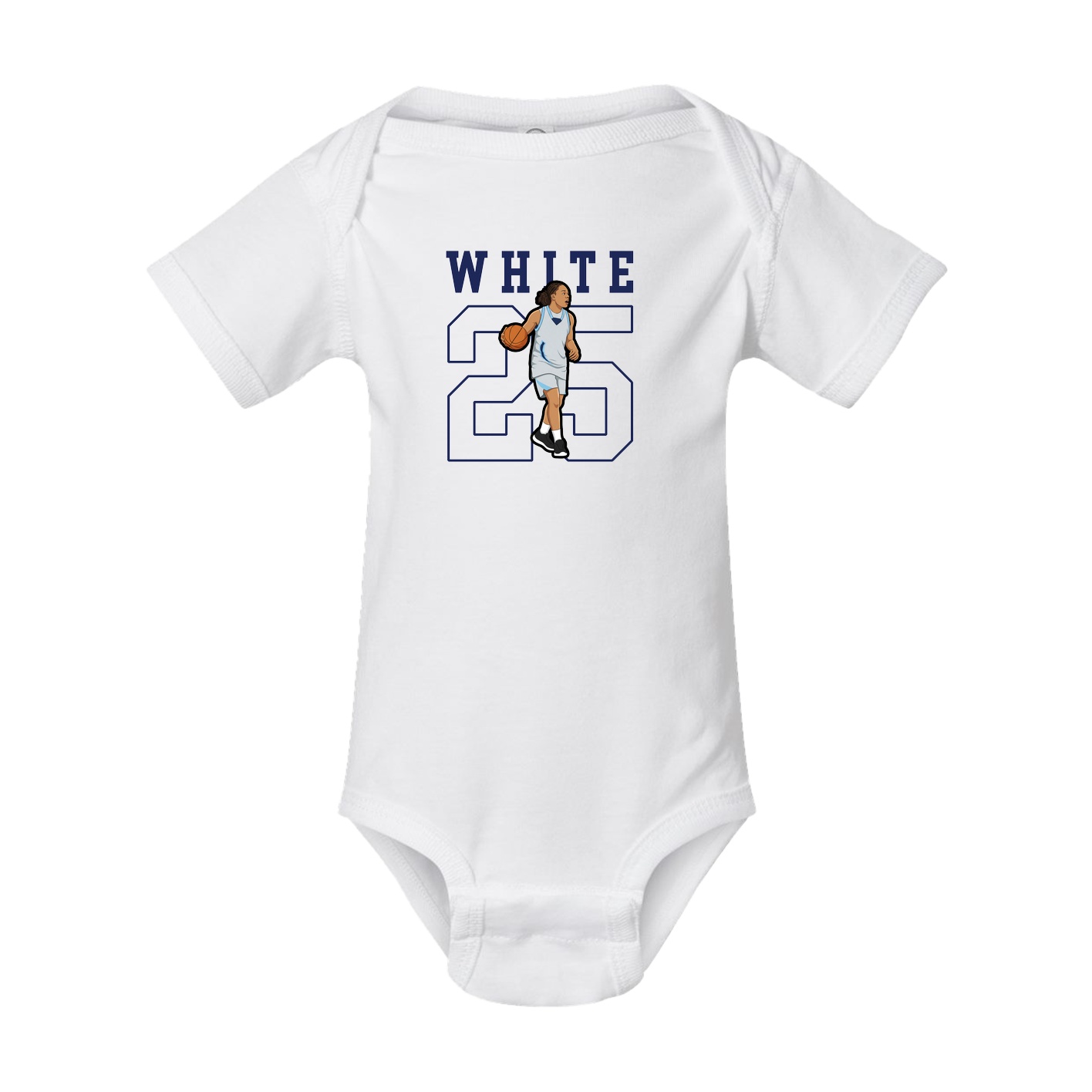 Baby Onesie — Shirsey in White
