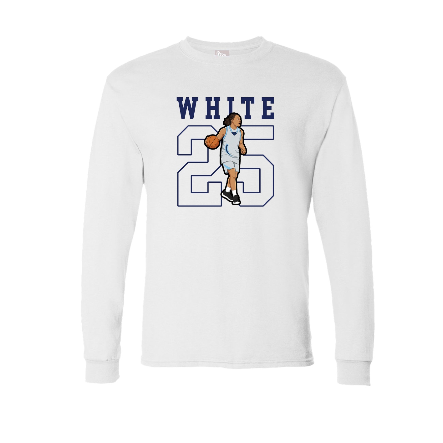 Long Sleeve Tee — Shirsey in White