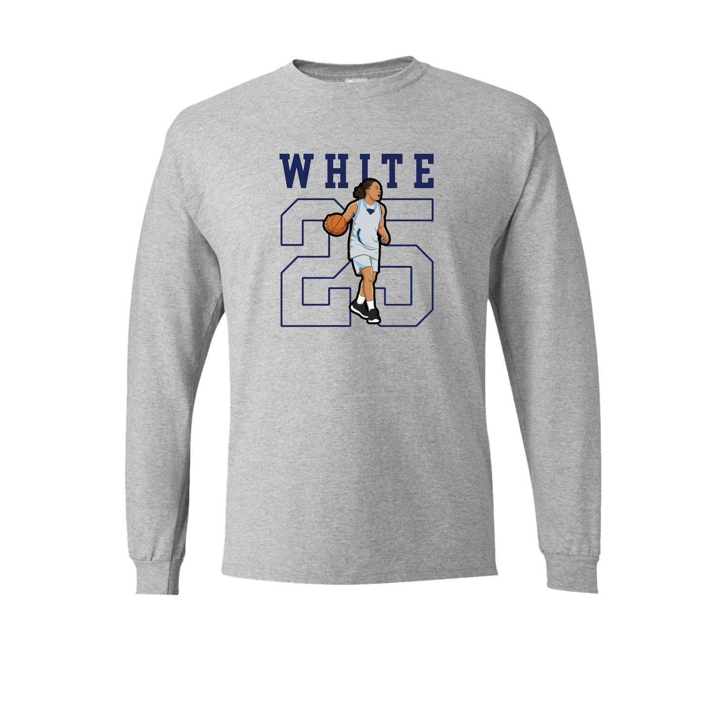 Long Sleeve Tee — Shirsey in Grey