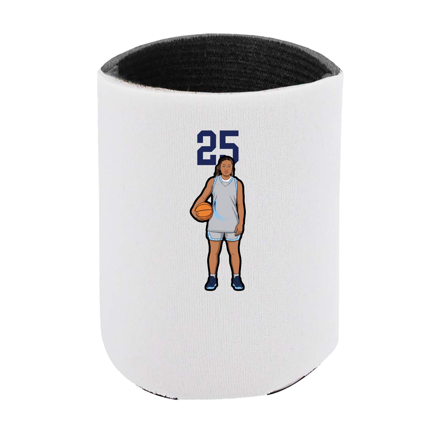 Can Holder — Number Top in White