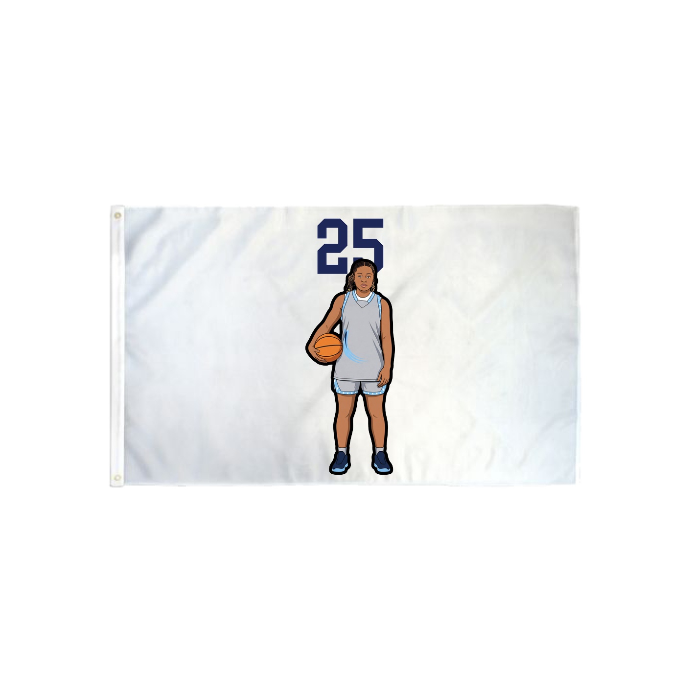 3x5 Flag — Number Top in Classic