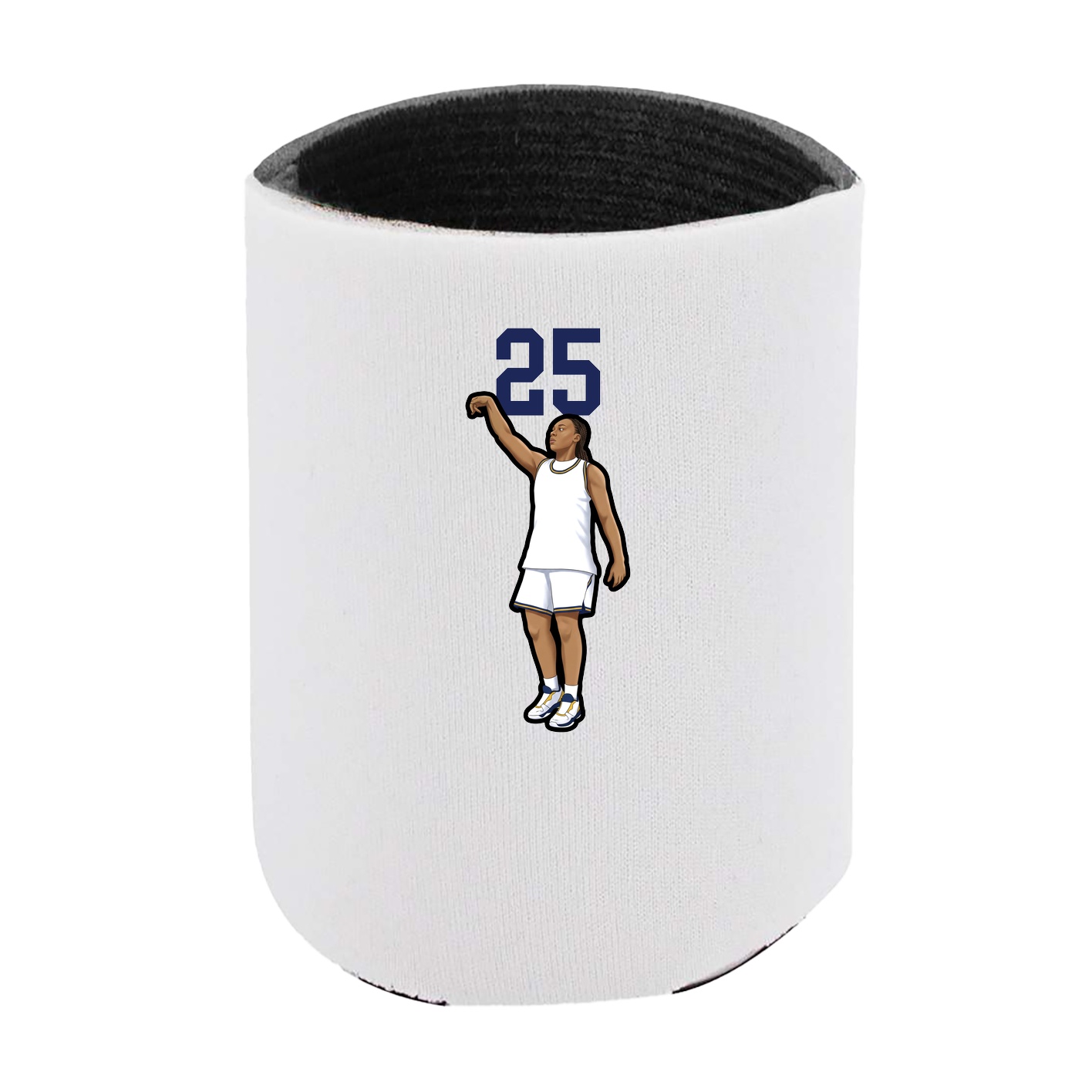 Can Holder — Number Top in White