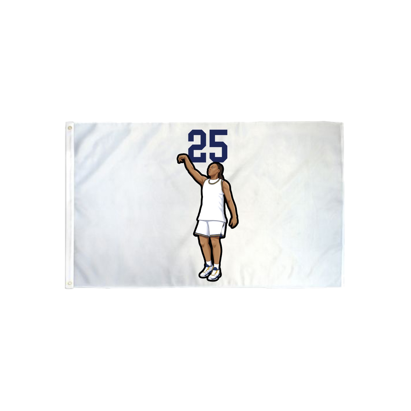 3x5 Flag — Number Top in Classic