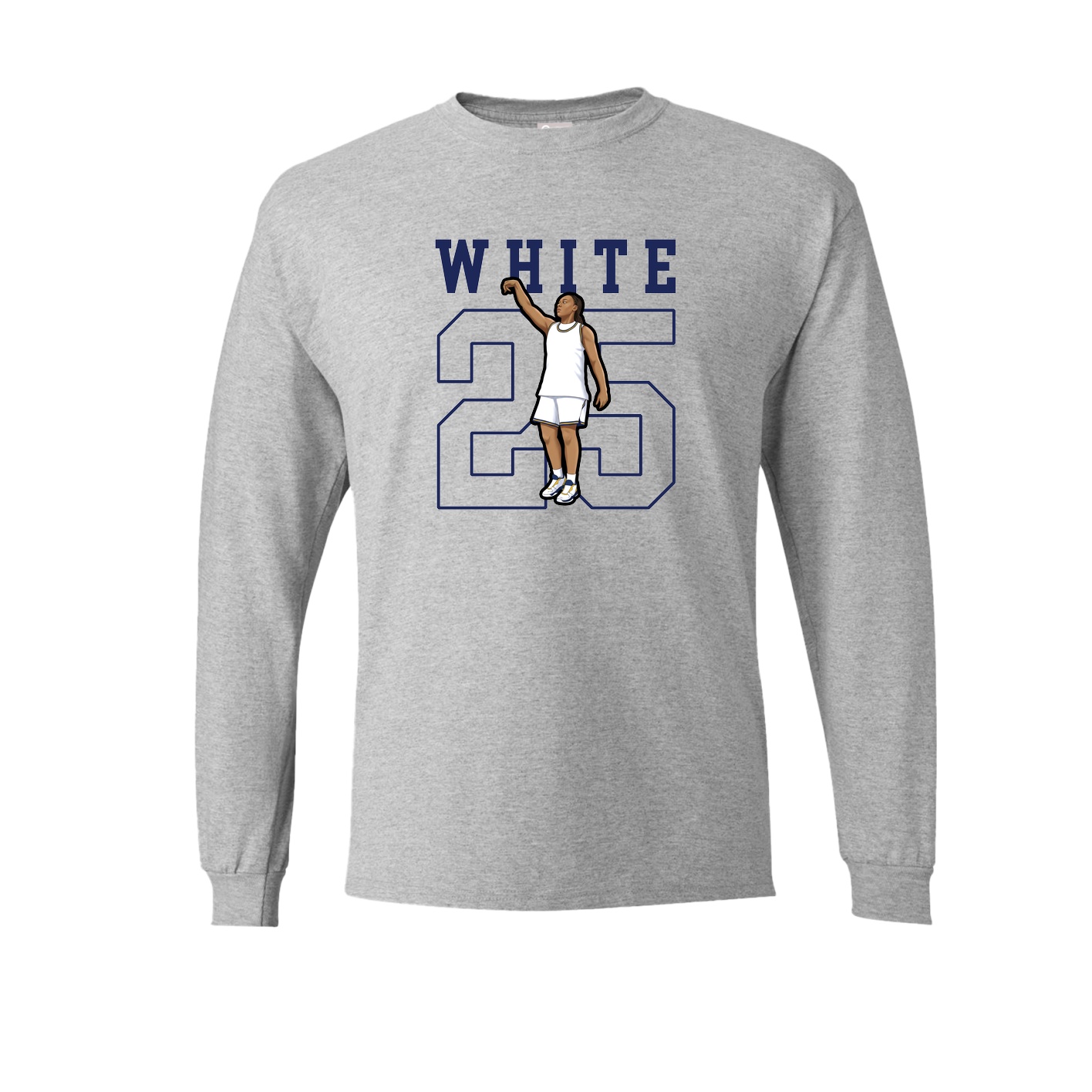 Long Sleeve Tee — Shirsey in Grey