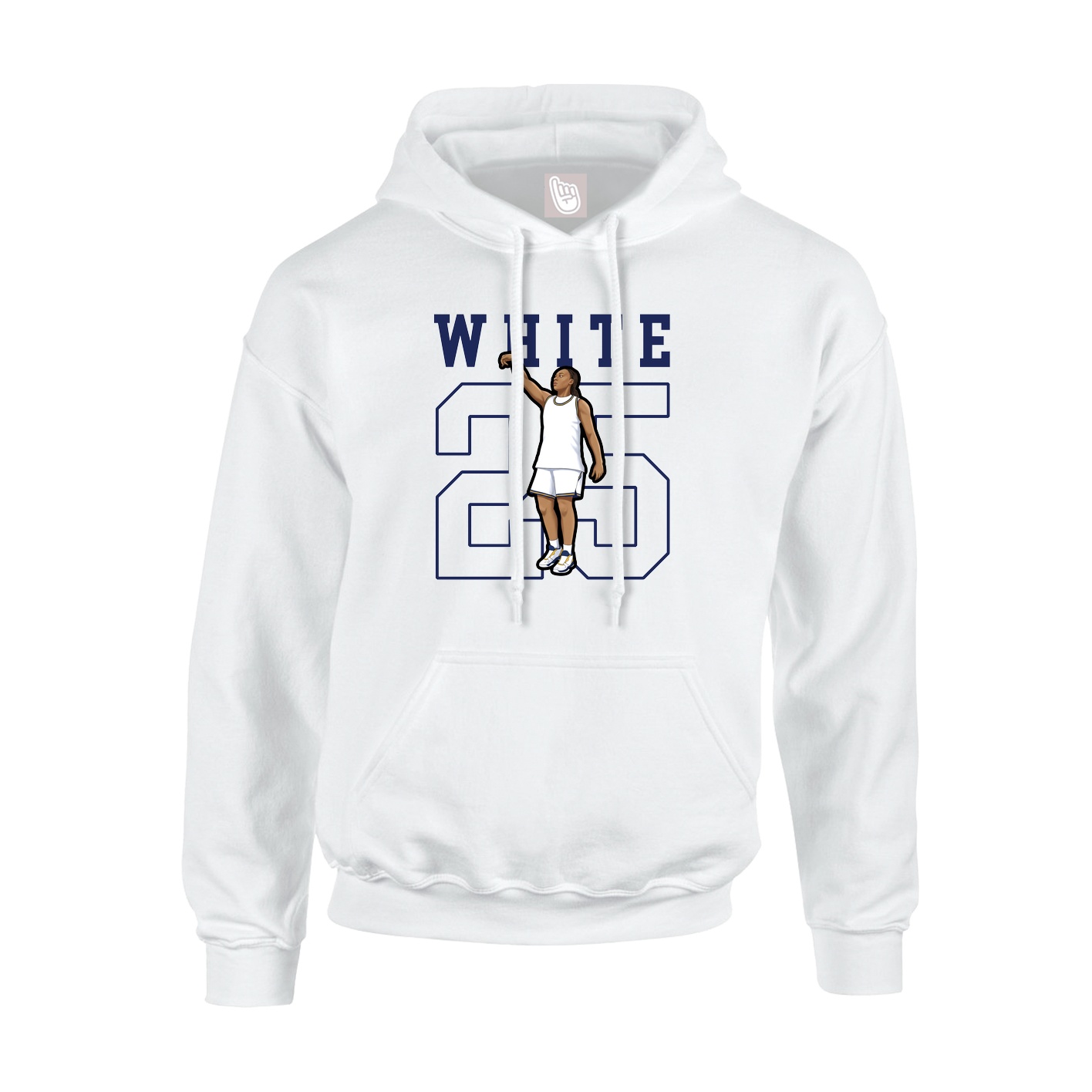 Youth Hoodie — Shirsey in White