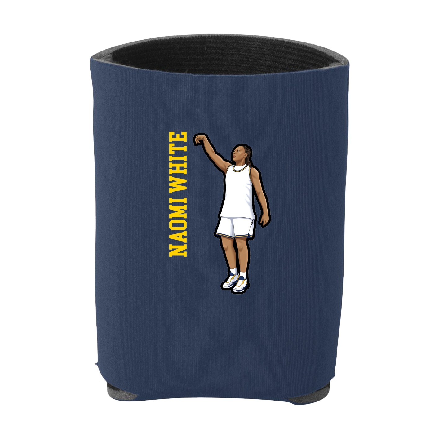 Can Holder — Name Vertical in Navy
