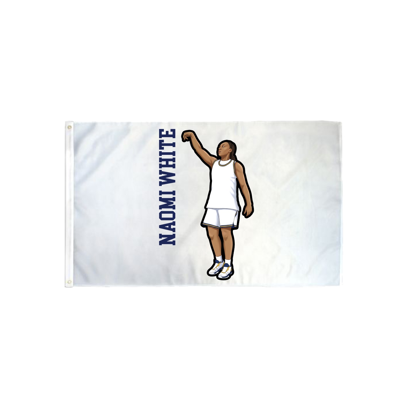 3x5 Flag — Name Vertical in Classic