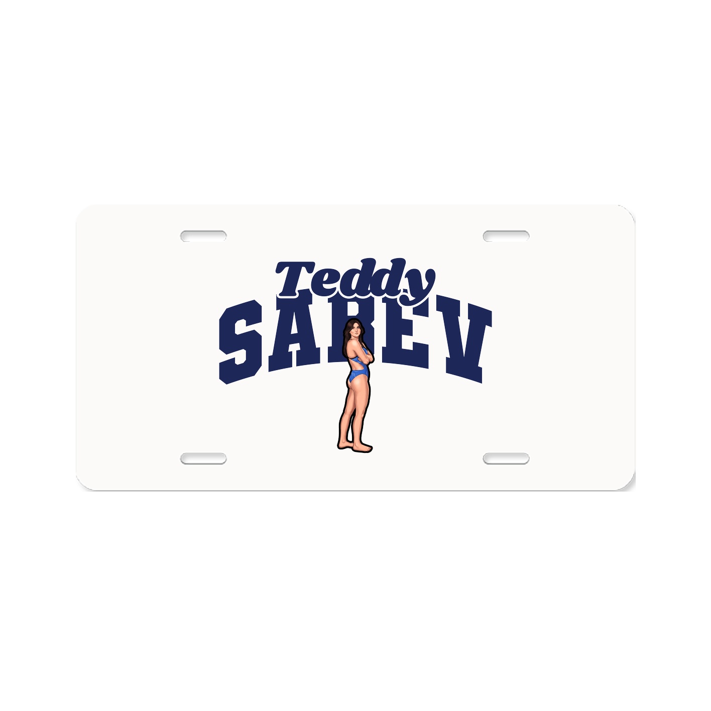 License Plate — Signature Arch in Classic