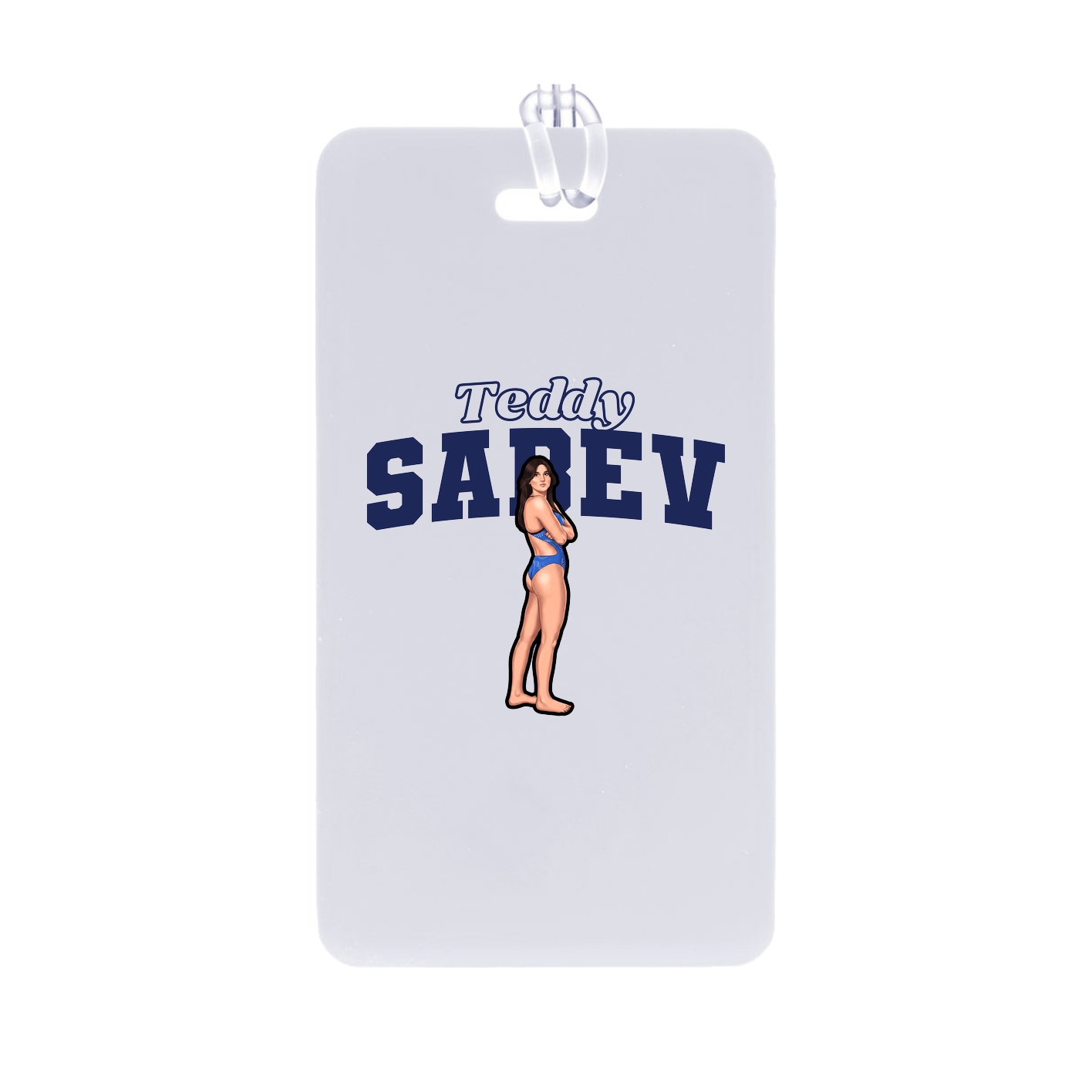 Bag Tag — Name Arch in Classic