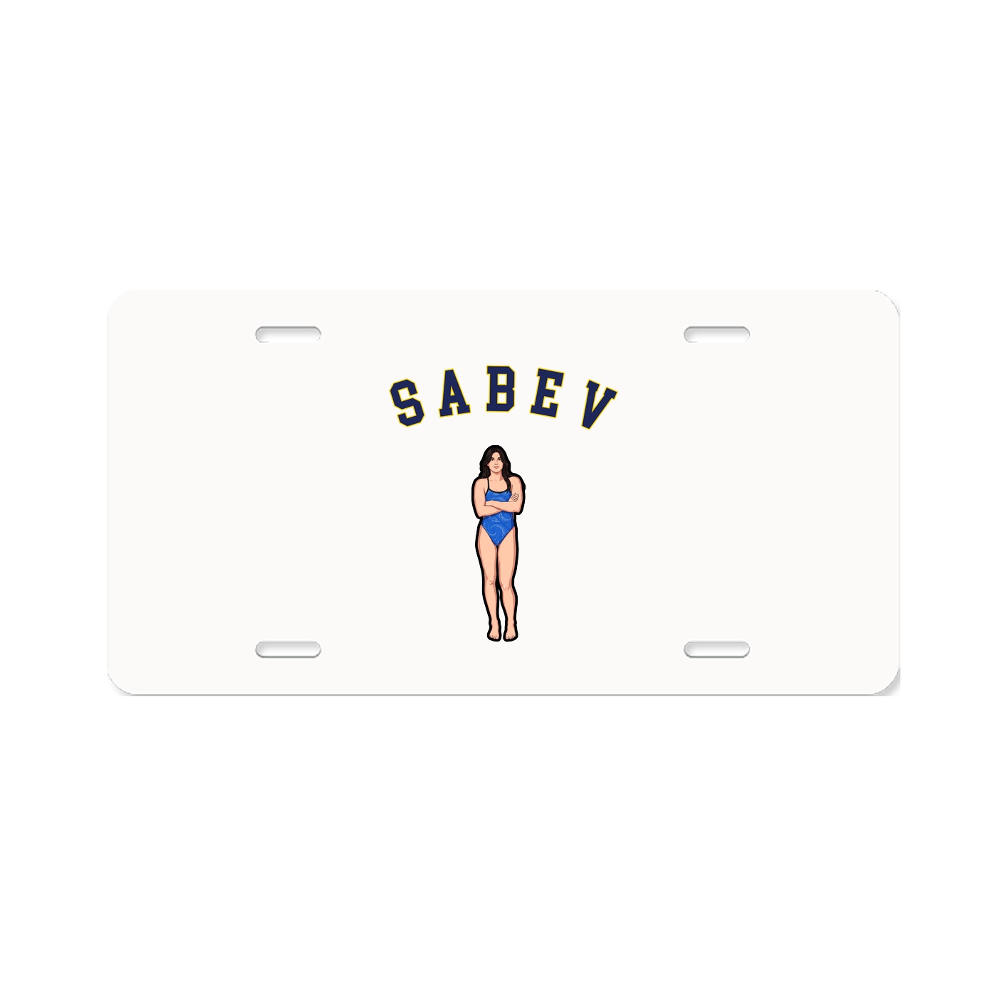 License Plate — Shirsey Arch in Classic