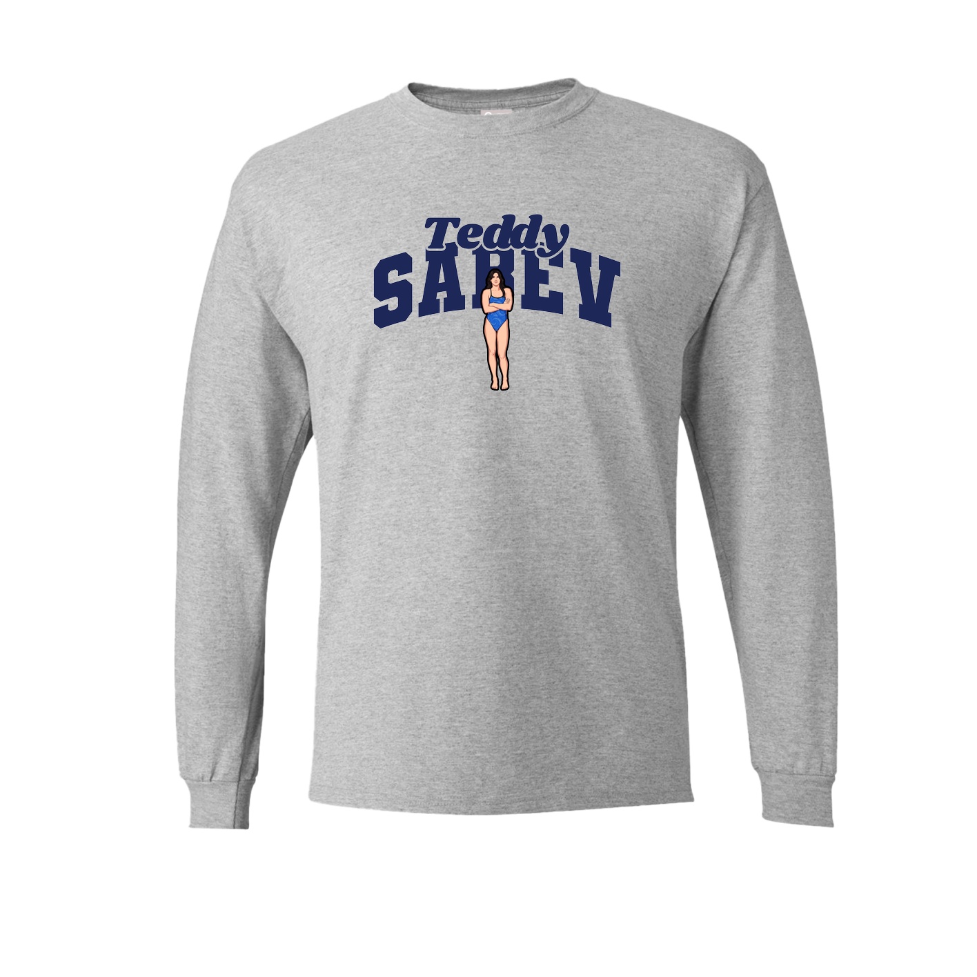 Long Sleeve Tee — Signature Arch in Grey