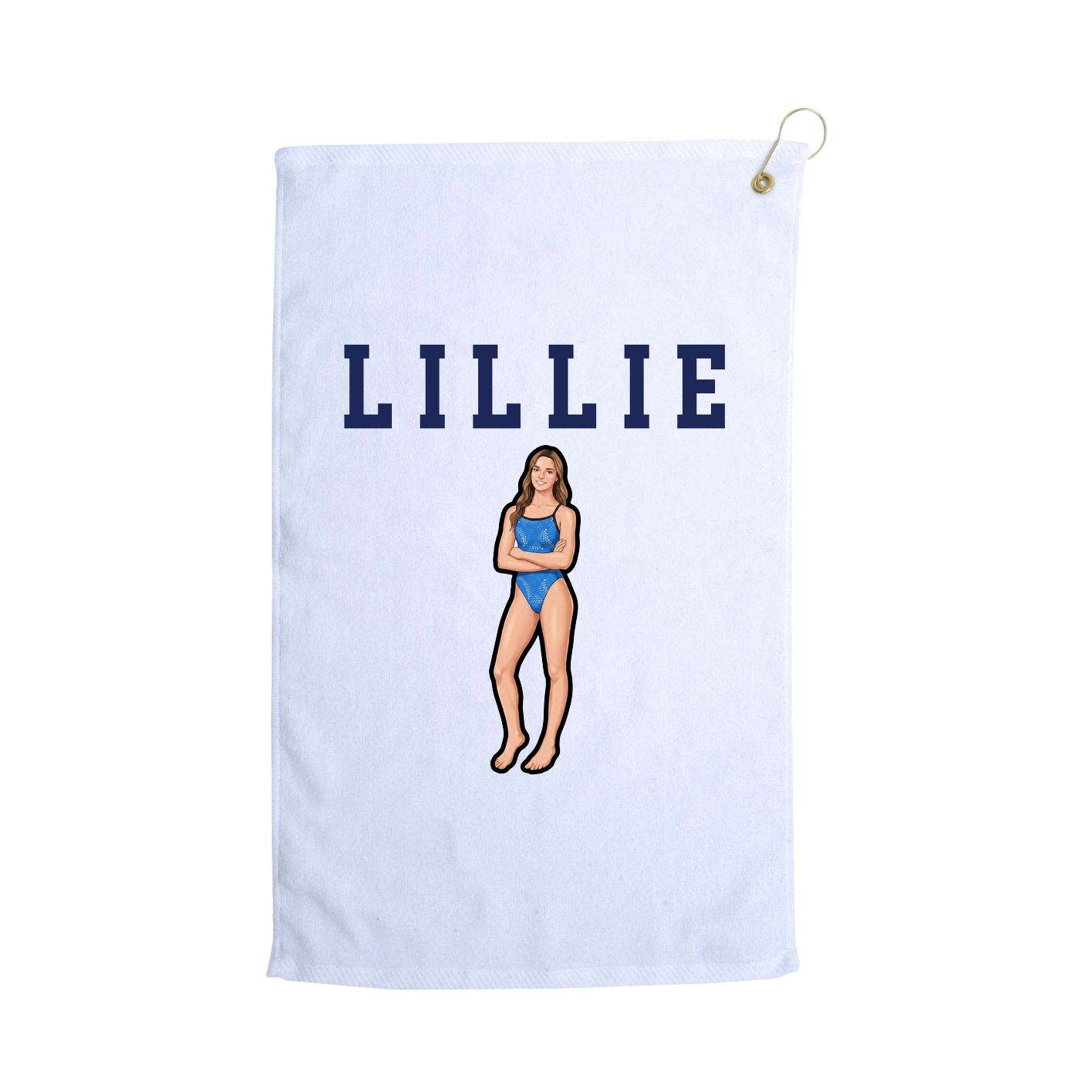 Golf Towel — Shirsey in White