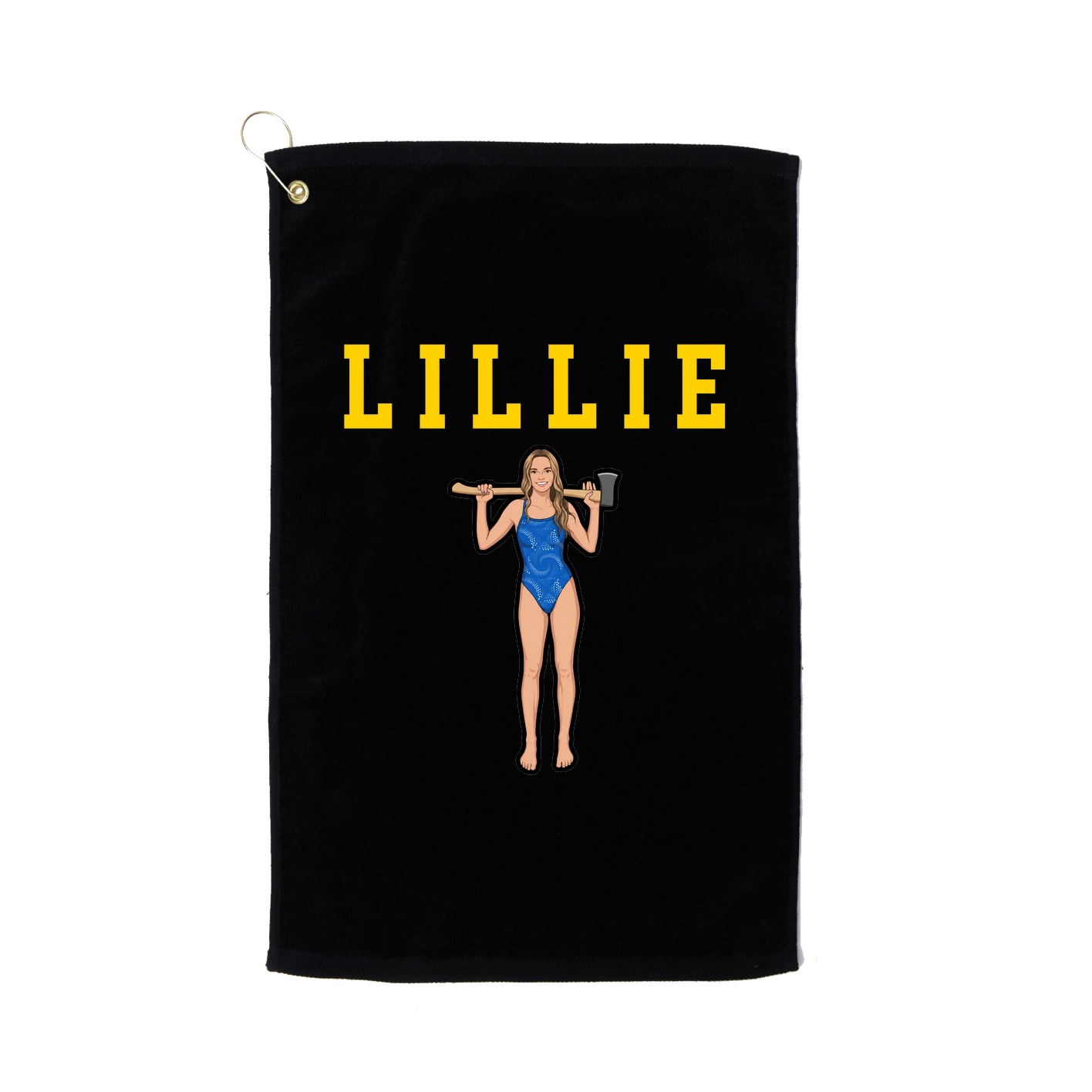 Golf Towel — Shirsey in Black