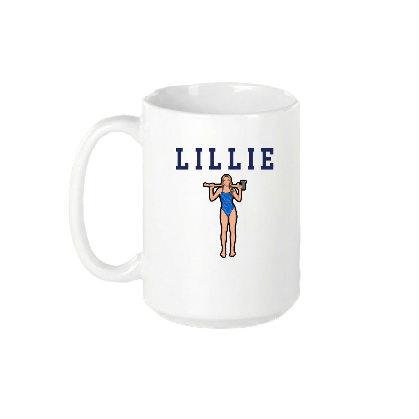 15oz Coffee Mug — Shirsey in White