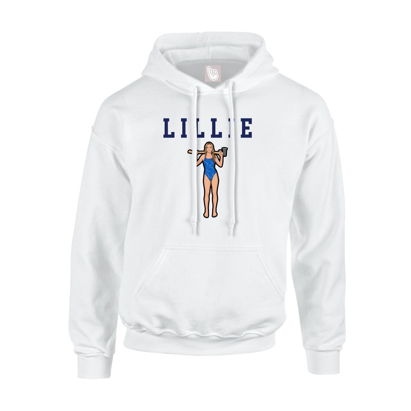 Hoodie — Shirsey in White