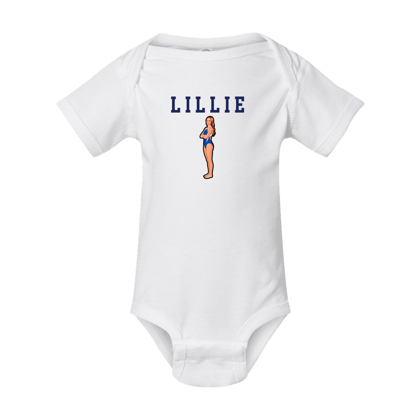 Baby Onesie — Shirsey in White