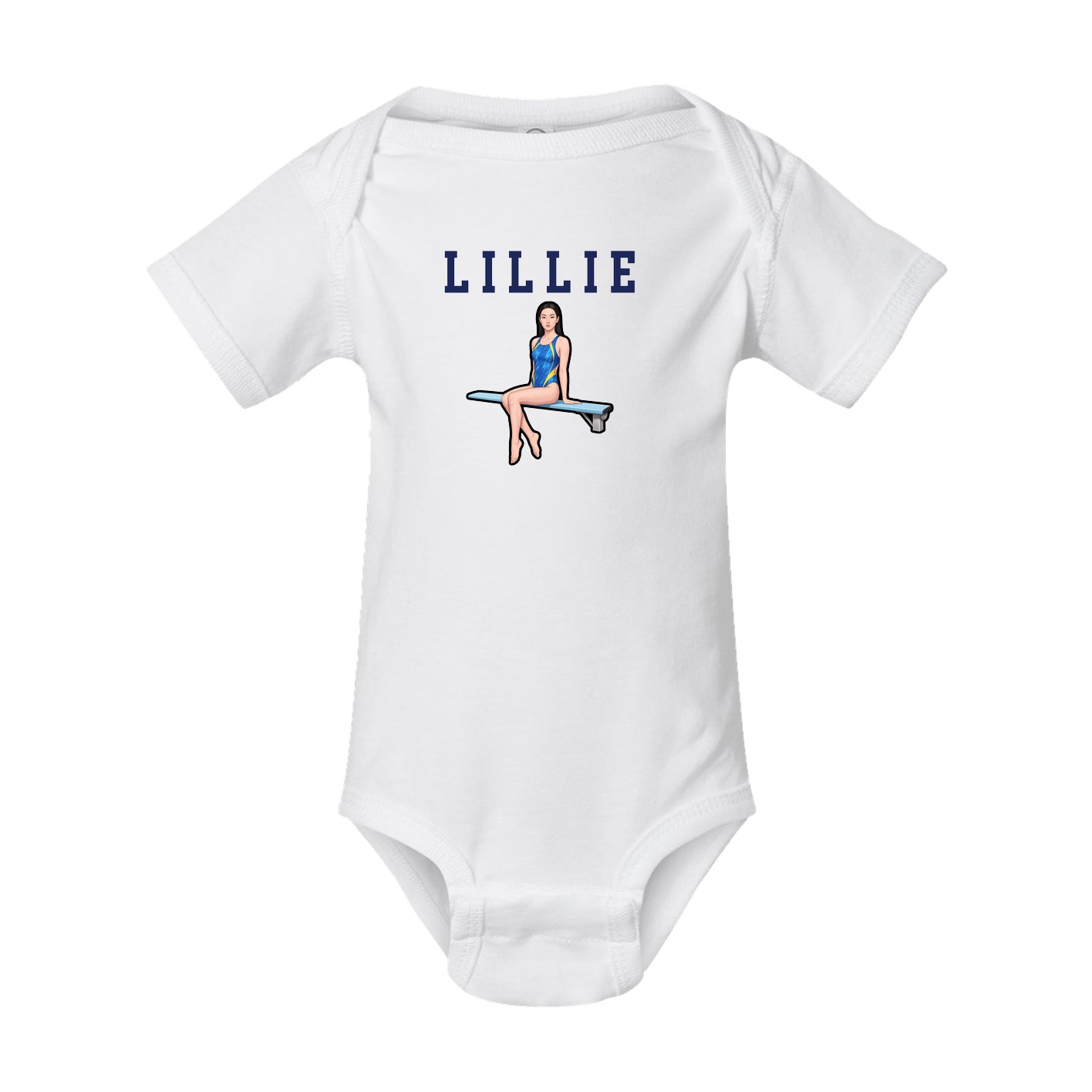 Baby Onesie — Shirsey in White