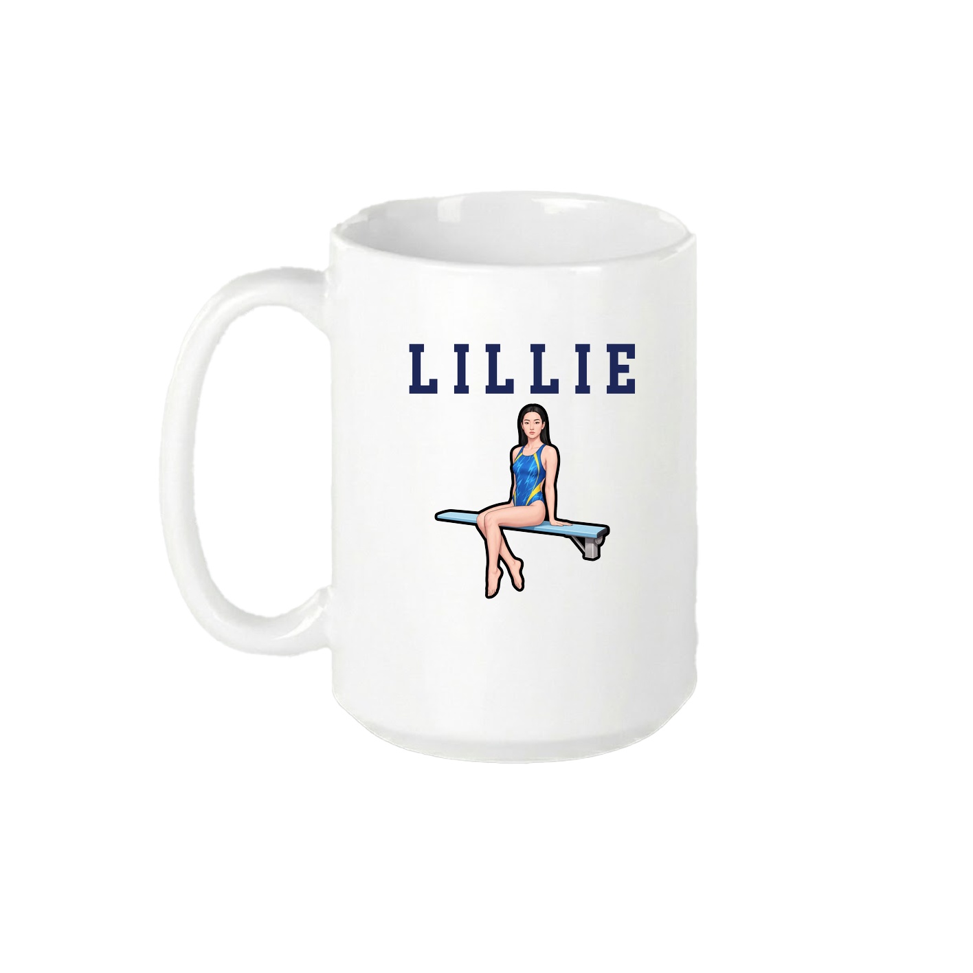 15oz Coffee Mug — Shirsey in White