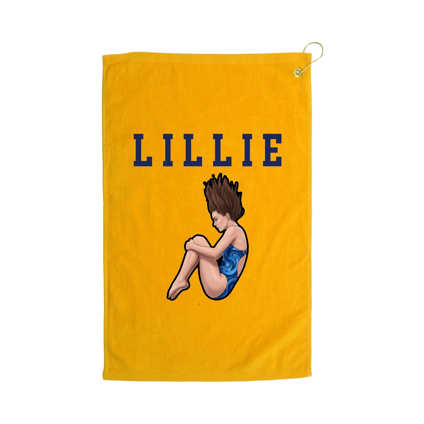 Golf Towel — Shirsey in Gold