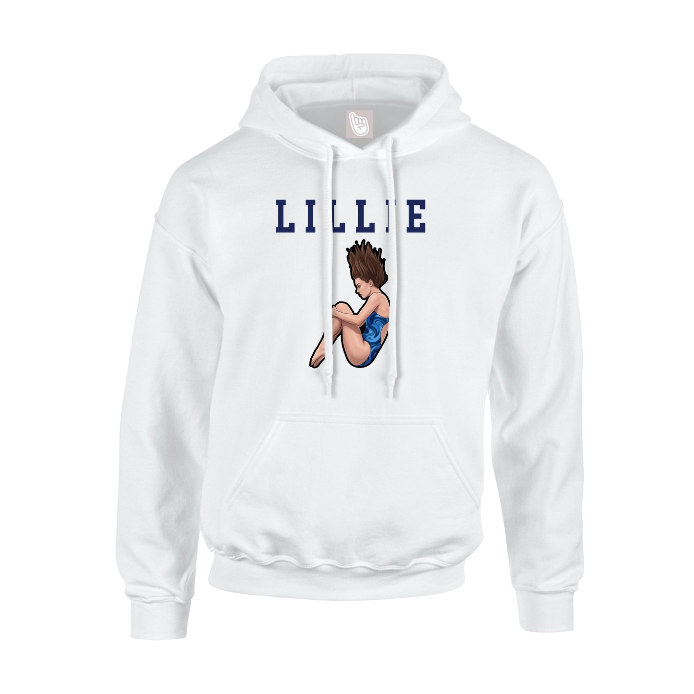 Youth Hoodie — Shirsey in White