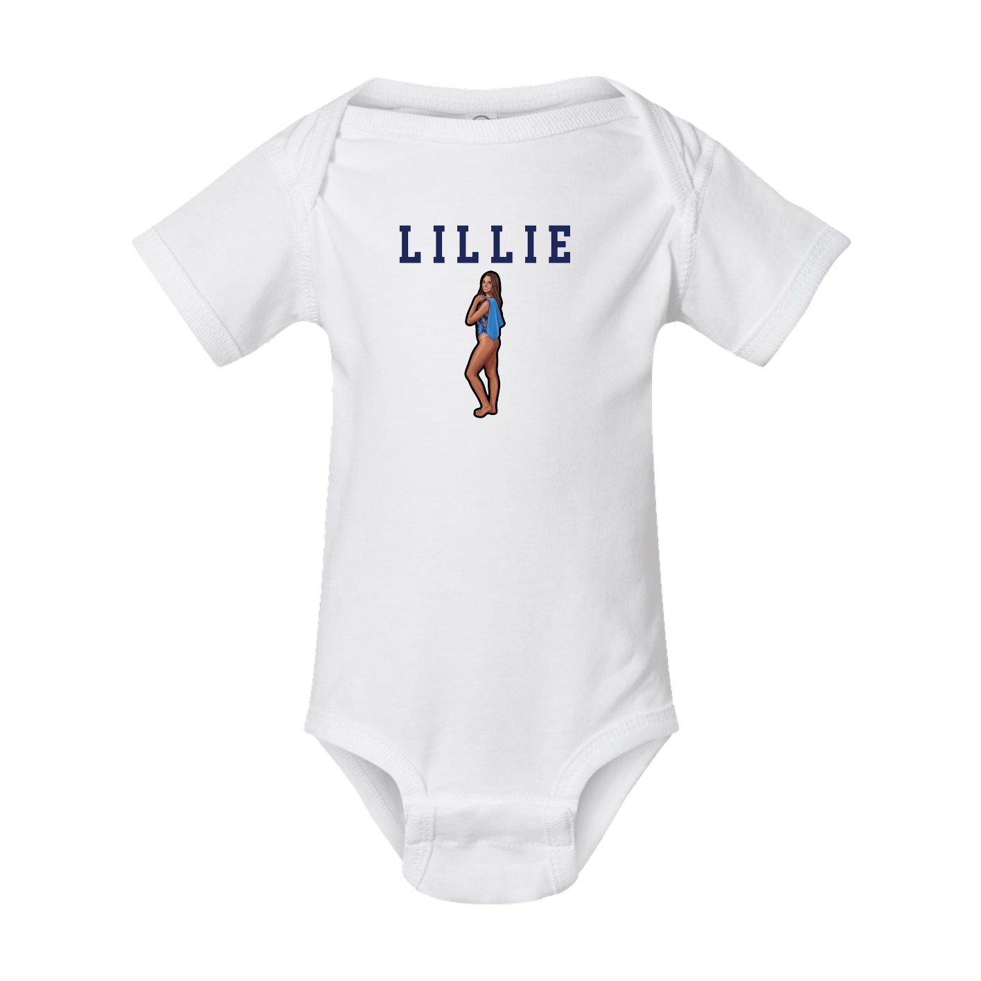 Baby Onesie — Shirsey in White