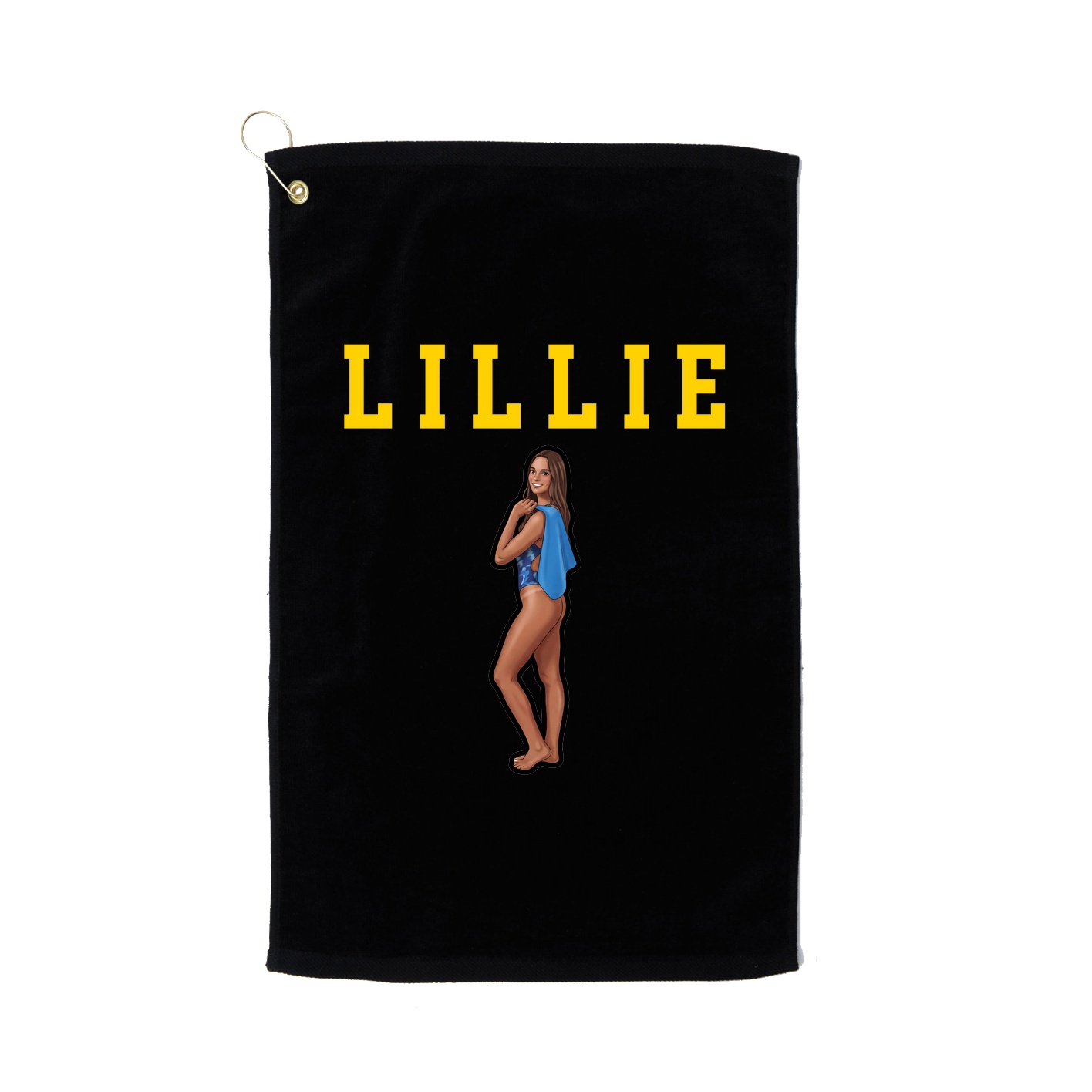 Golf Towel — Shirsey in Black