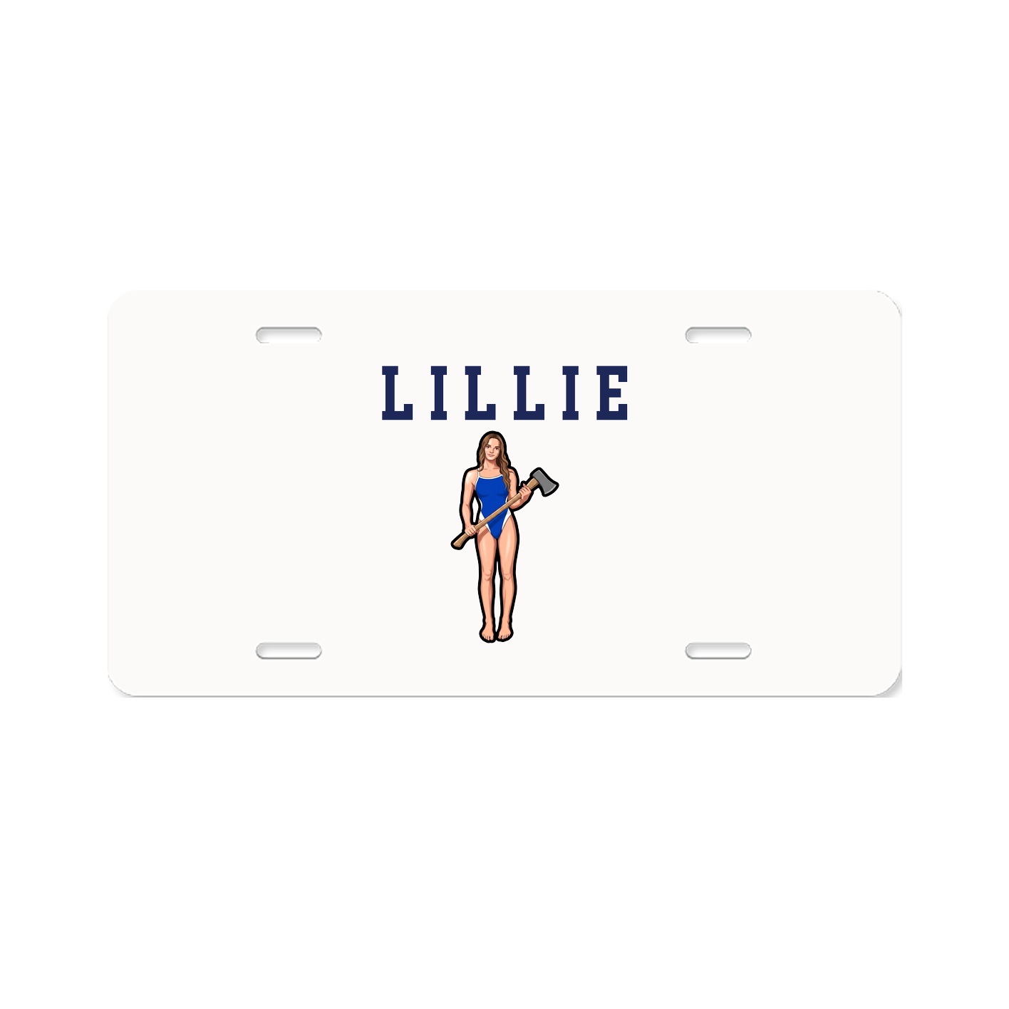 License Plate — Shirsey in Classic