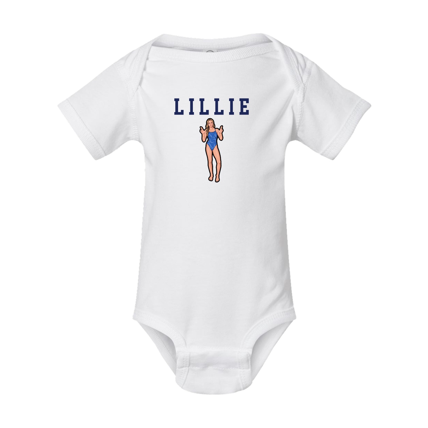 Baby Onesie — Shirsey in White