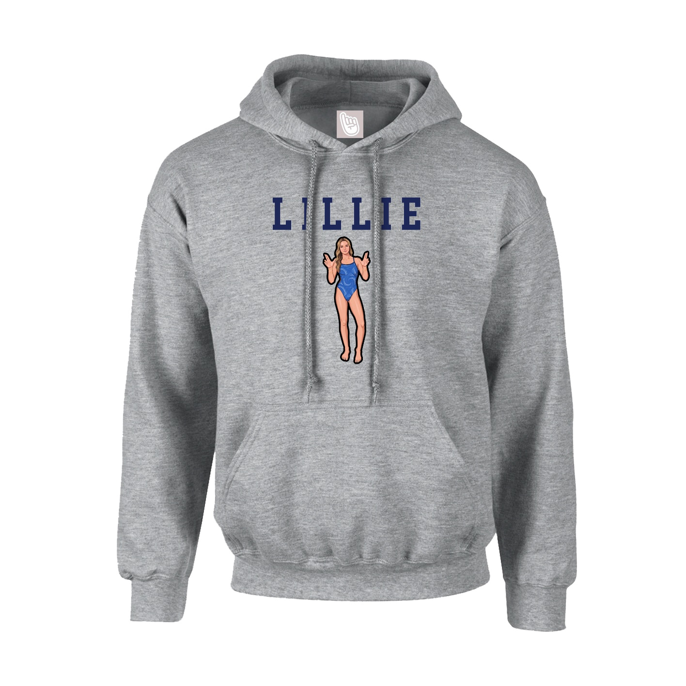 Hoodie — Shirsey in Grey