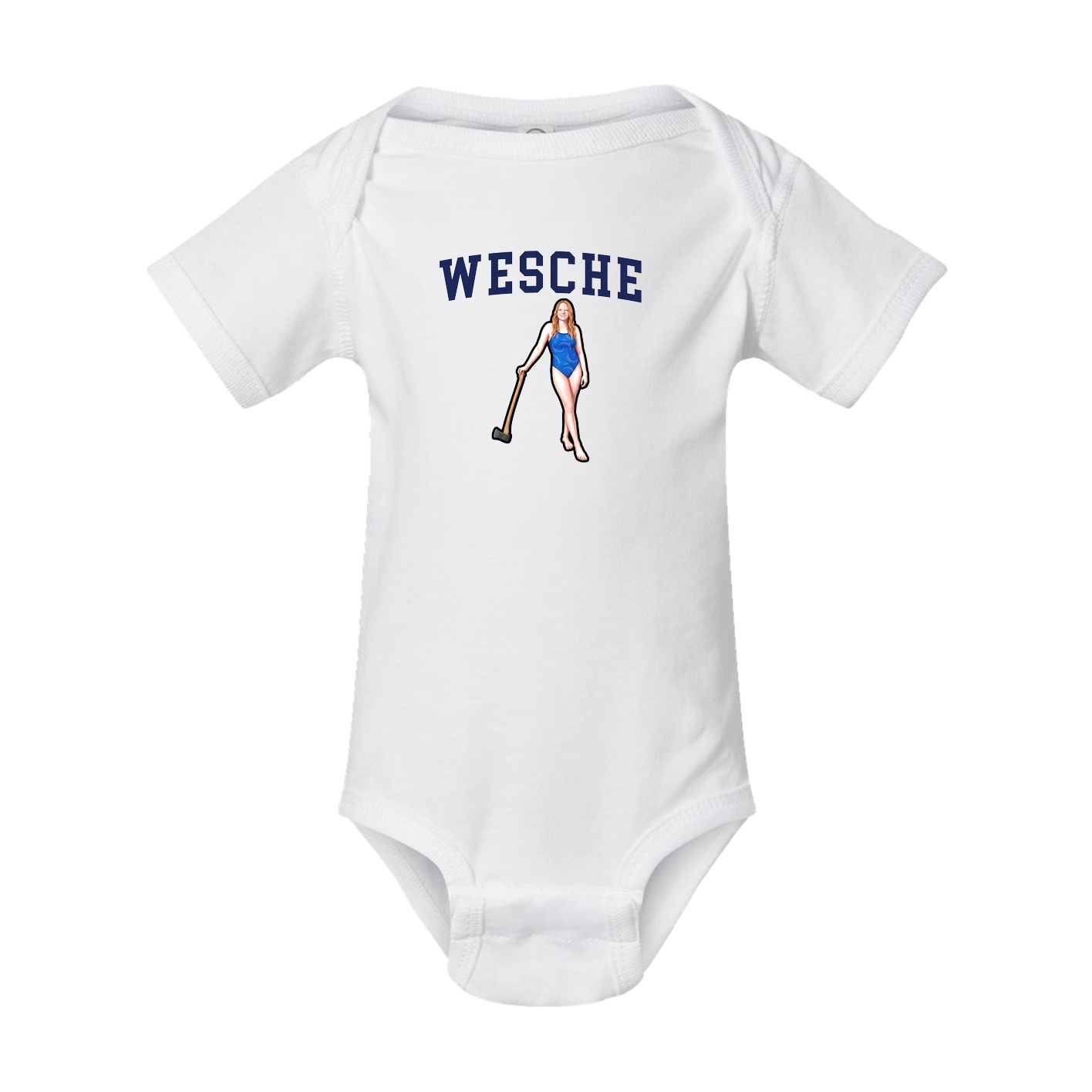 Baby Onesie — Shirsey in White
