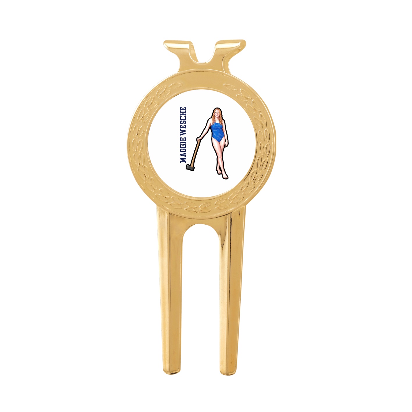Divot Tool with Ball Marker — Name Vertical in Classic