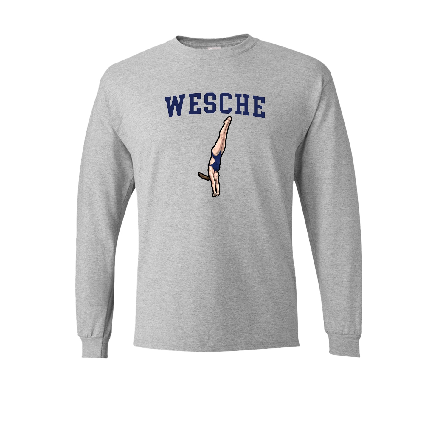 Long Sleeve Tee — Shirsey in Grey