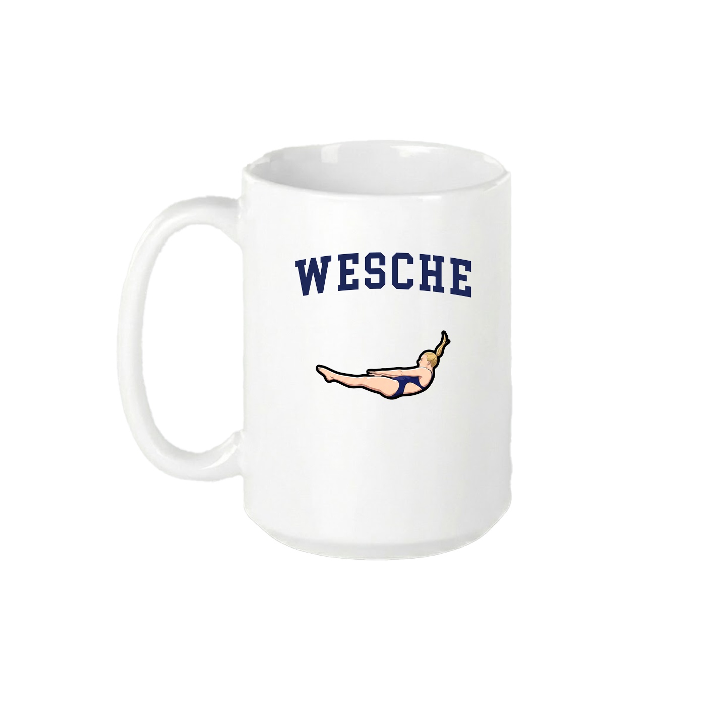 15oz Coffee Mug — Shirsey in White