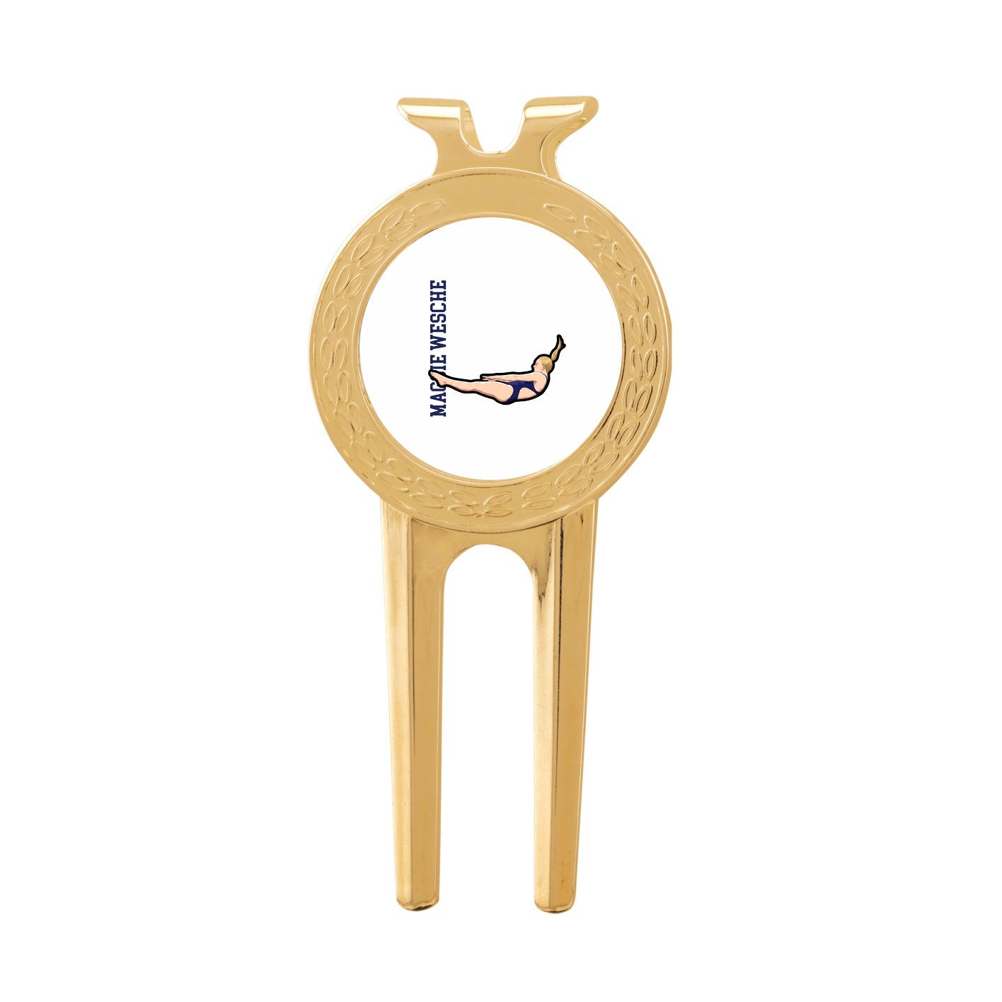 Divot Tool with Ball Marker — Name Vertical in Classic