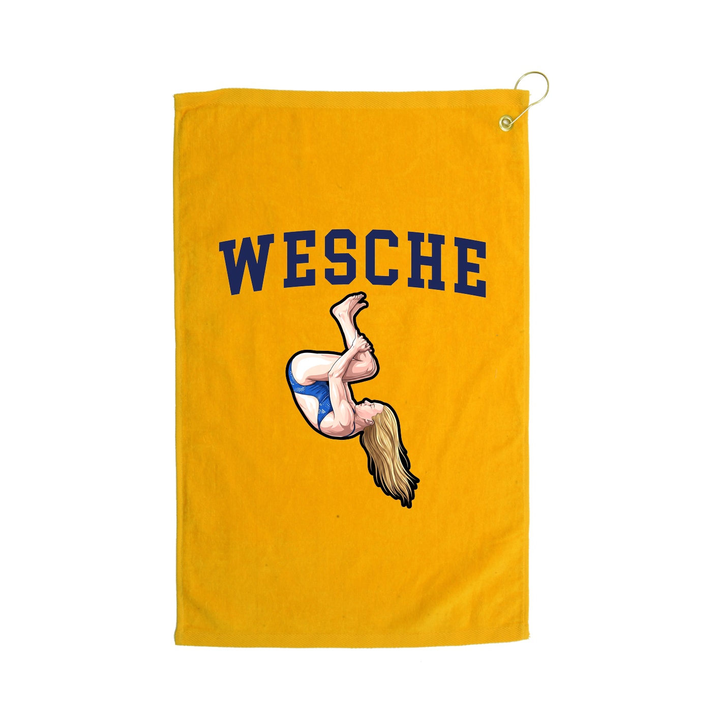 Golf Towel — Shirsey in Gold