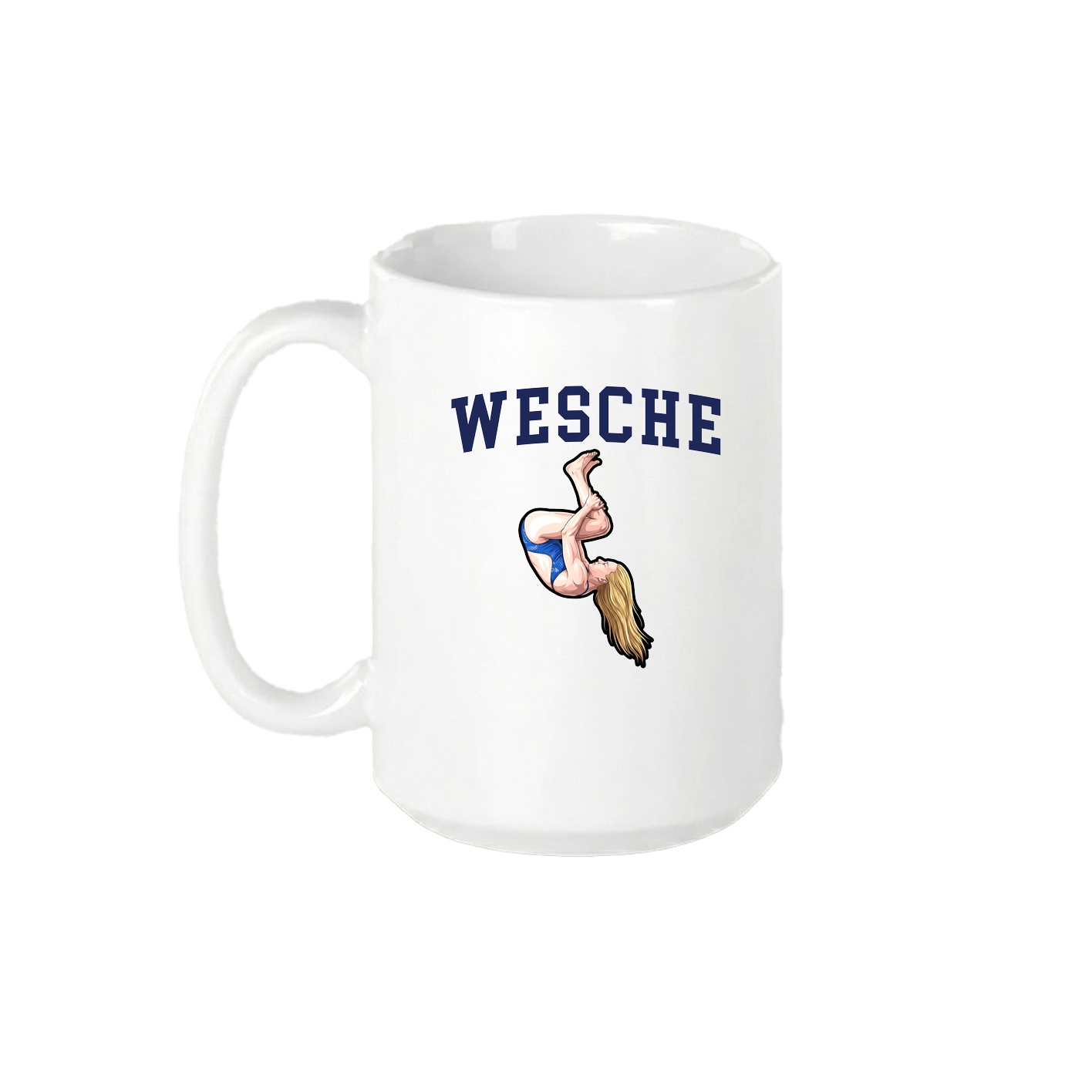 15oz Coffee Mug — Shirsey in White