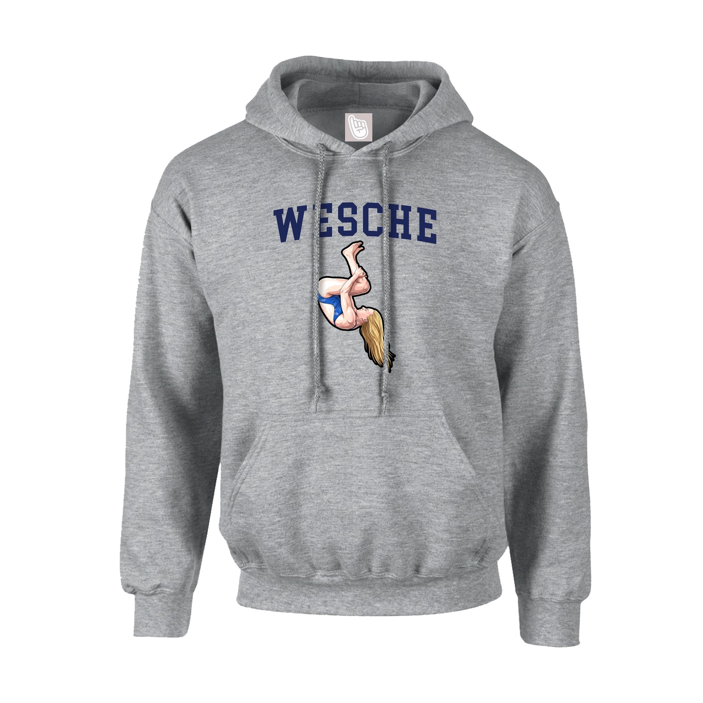 Hoodie — Shirsey in Grey