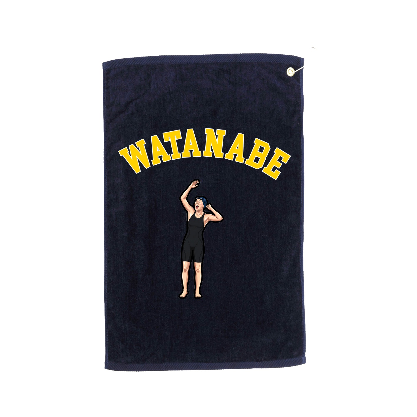 Golf Towel — Shirsey Arch in Navy