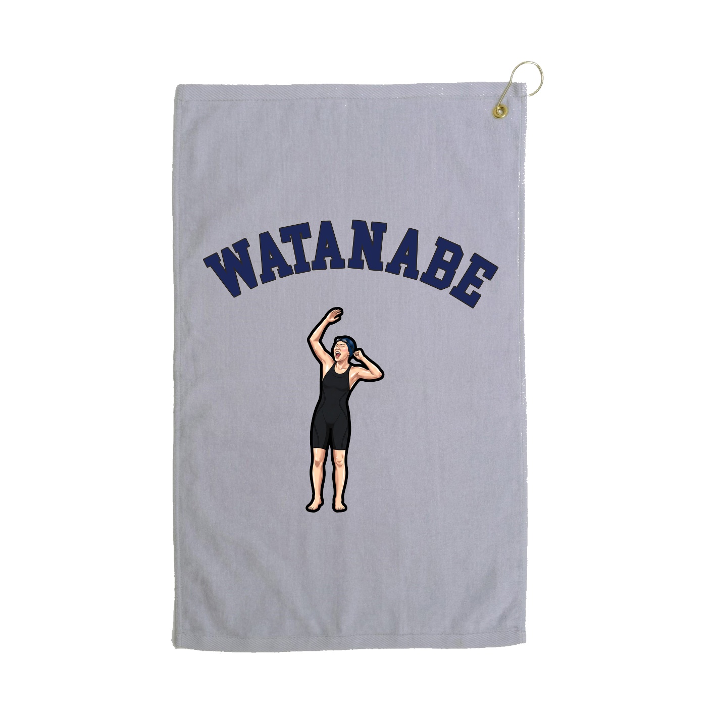Golf Towel — Shirsey Arch in Grey