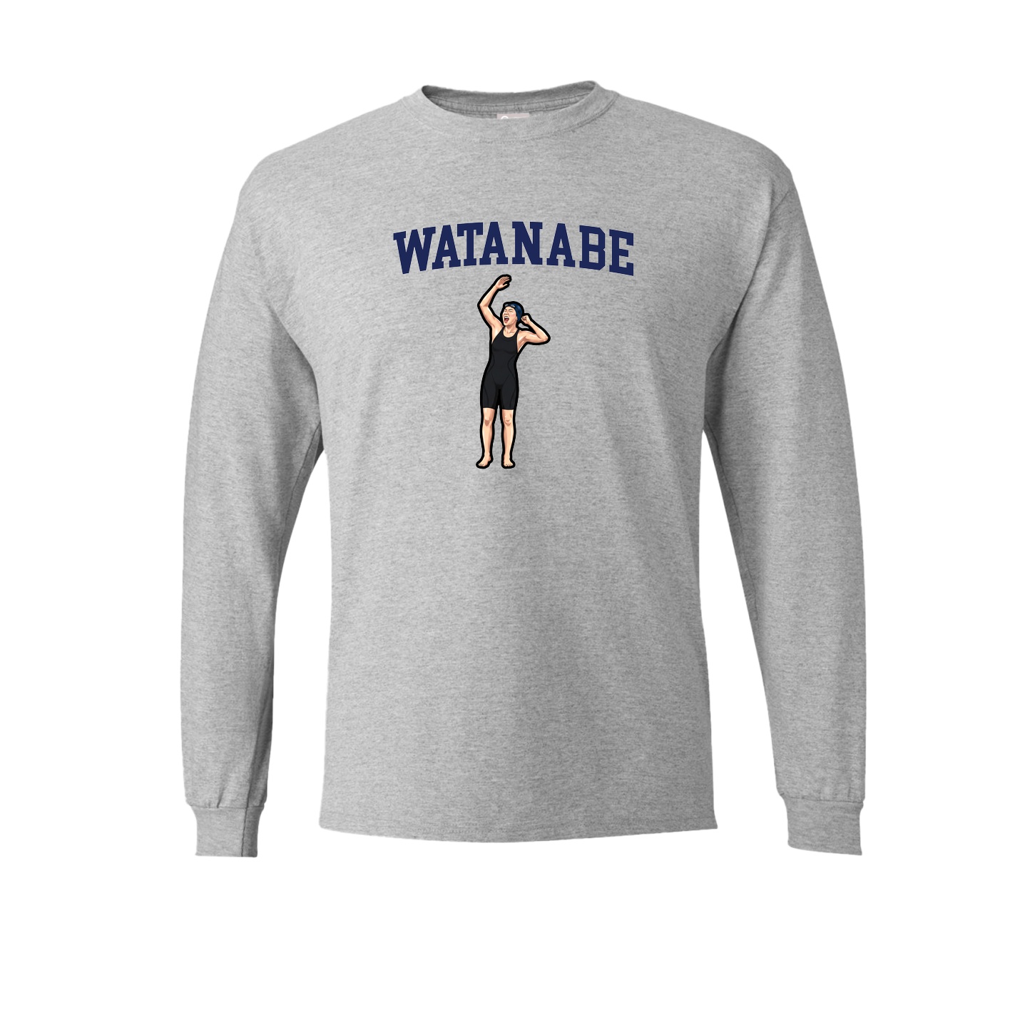 Long Sleeve Tee — Shirsey in Grey