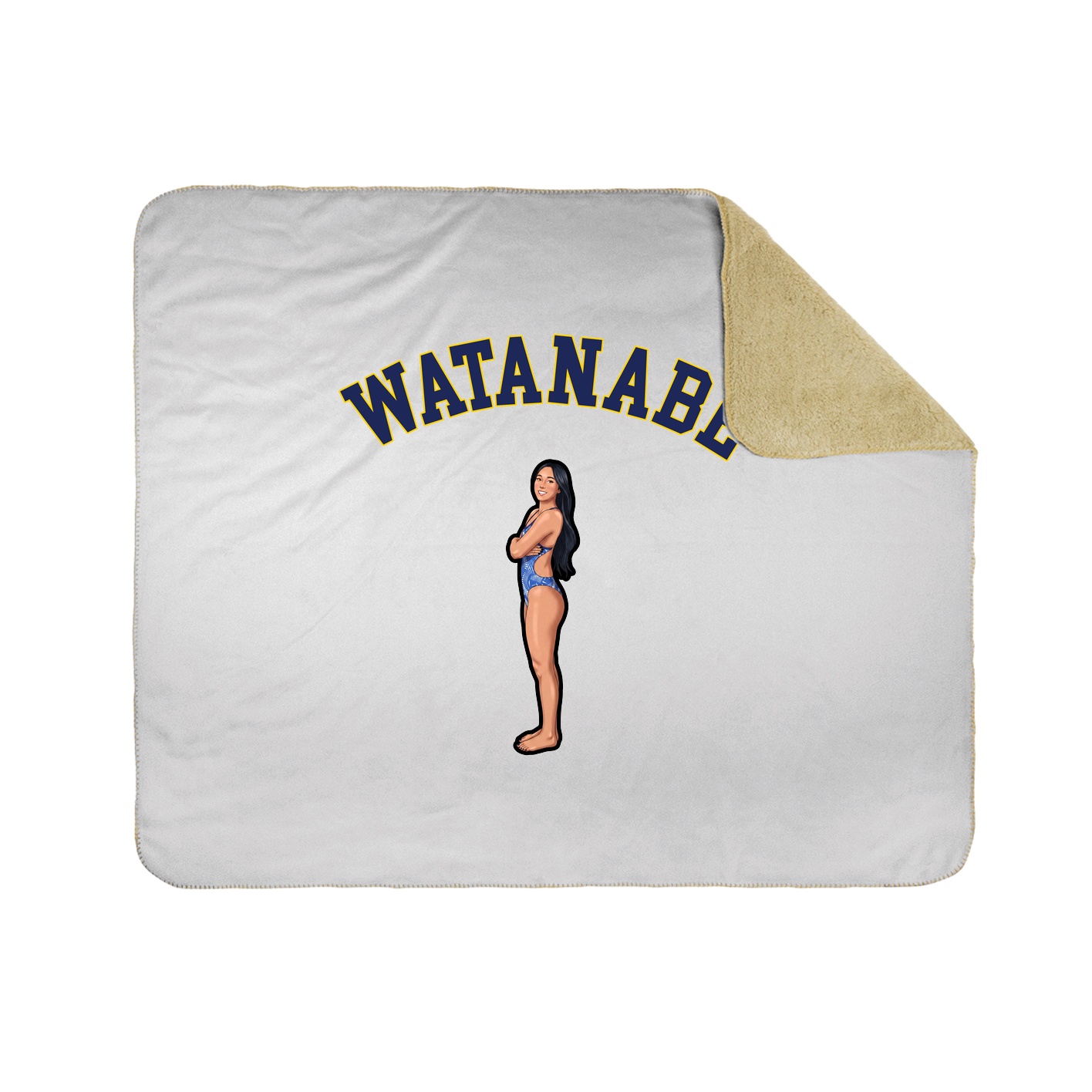 Throw Blanket — Shirsey Arch in White