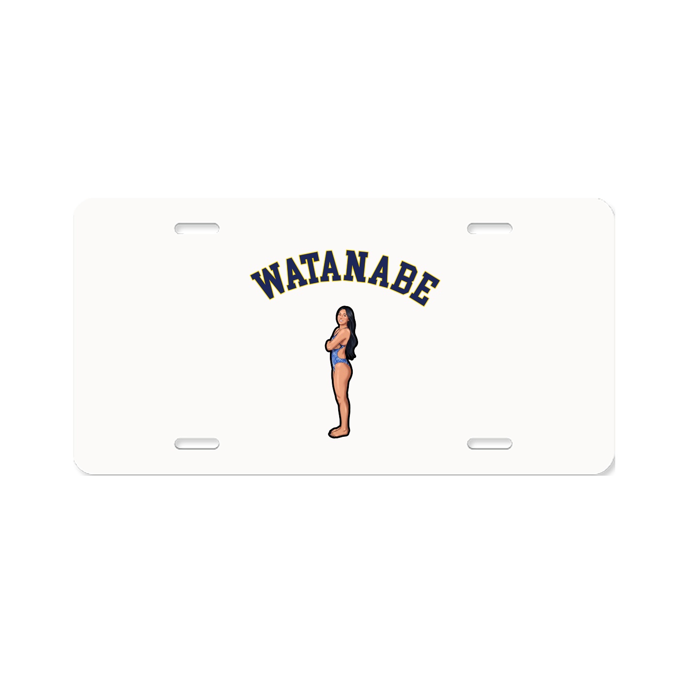 License Plate — Shirsey Arch in Classic