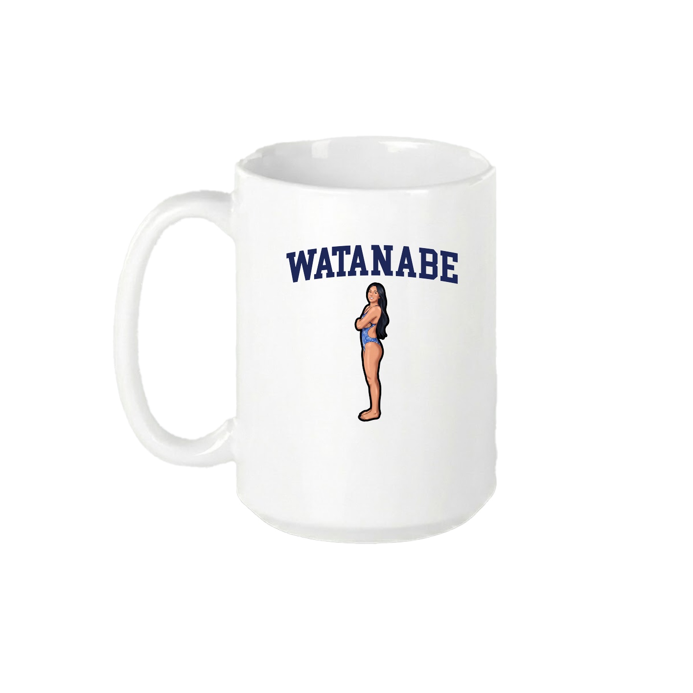15oz Coffee Mug — Shirsey in White