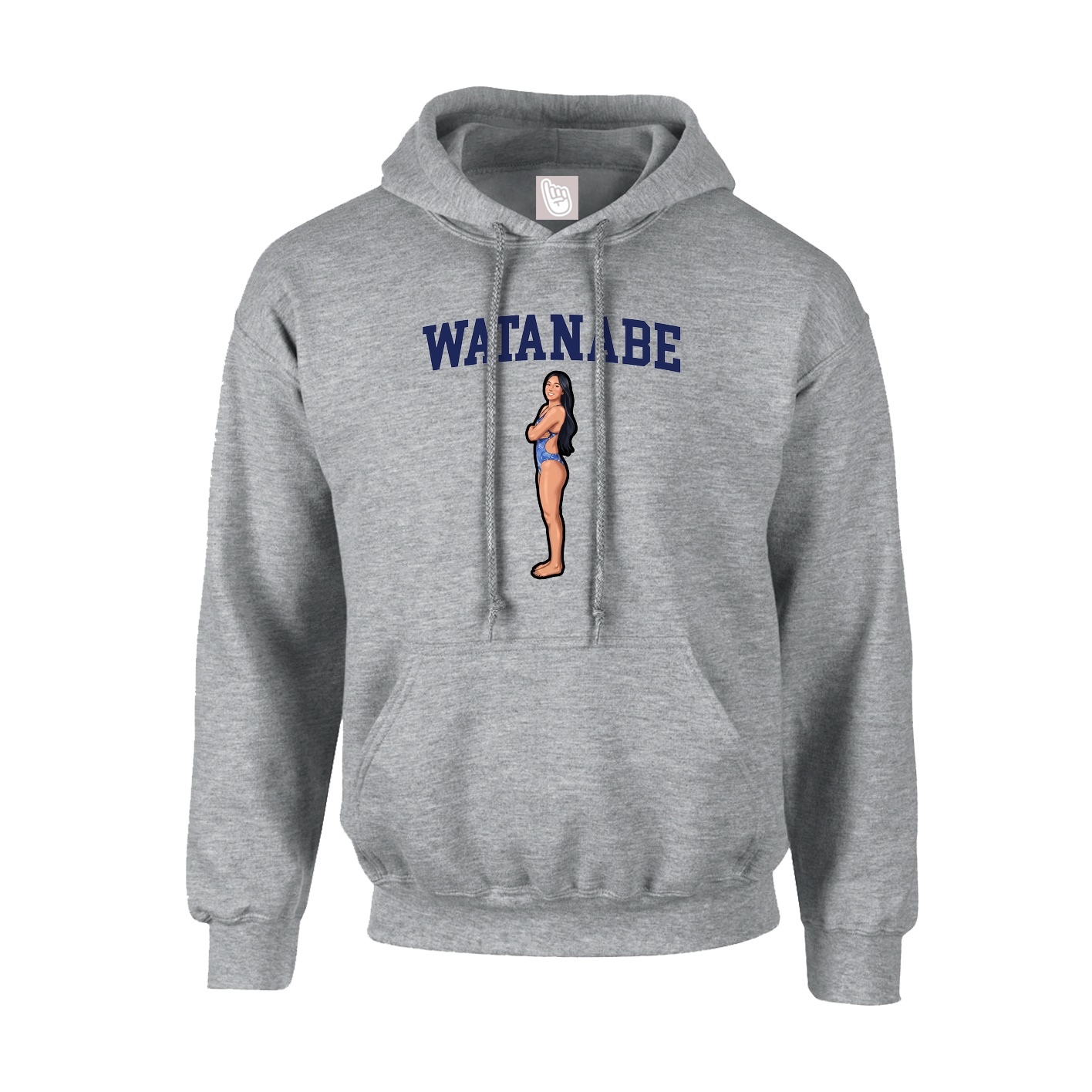 Hoodie — Shirsey in Grey