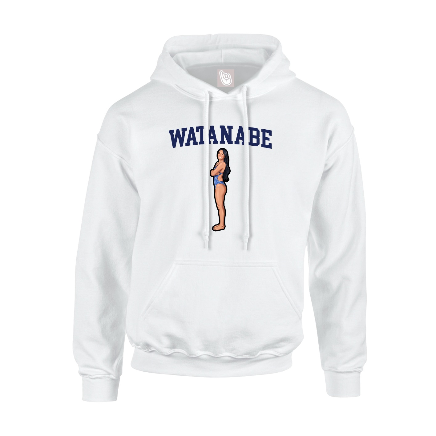 Hoodie — Shirsey in White